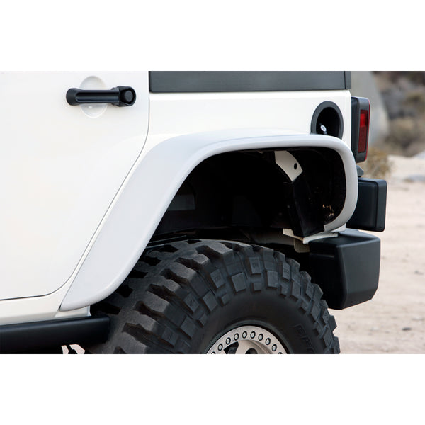07-18 Jeep JK Fender Flare Set +1.5" (2 Door)  - Front and Rear