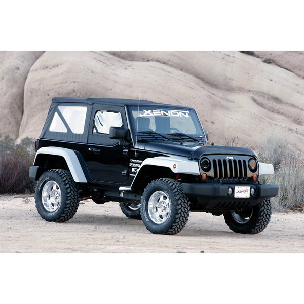07-18 Jeep JK Fender Flare Set (2 Door) - Front w/ extension and Rear