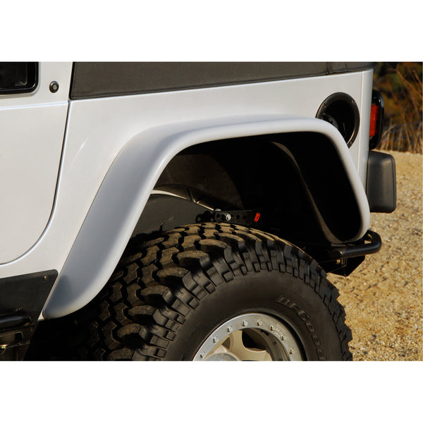 97-06 Jeep Wrangler 6" Fender Flare Set  - Front and Rear